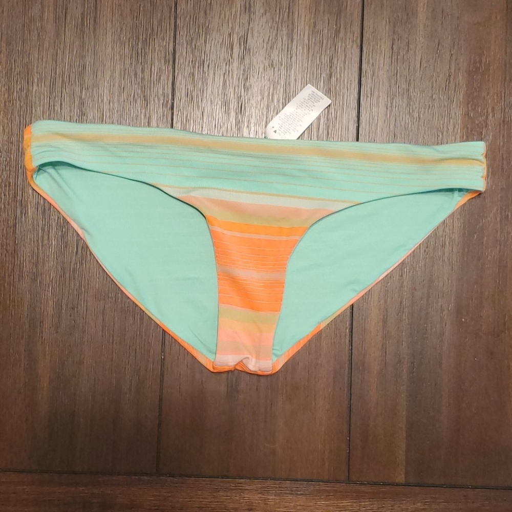 Orange and Green Bikini Bottom